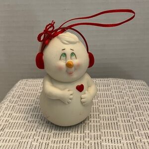 Department 56 Snowpinions ornament.”My Heart Beats for You “